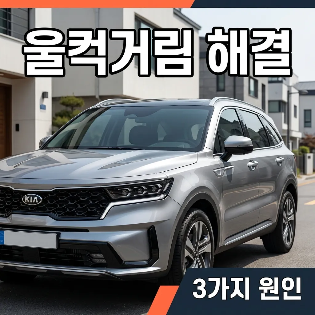 쏘렌토 MQ4 하이브리드 울컥거림 원인 3가지와 2026 해결 방법