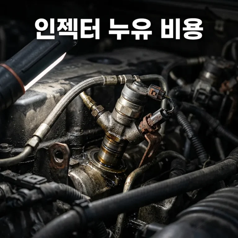 쏘렌토 MQ4 R2.2 디젤 인젝터 누유 증상과 교체비용 완전 정리
