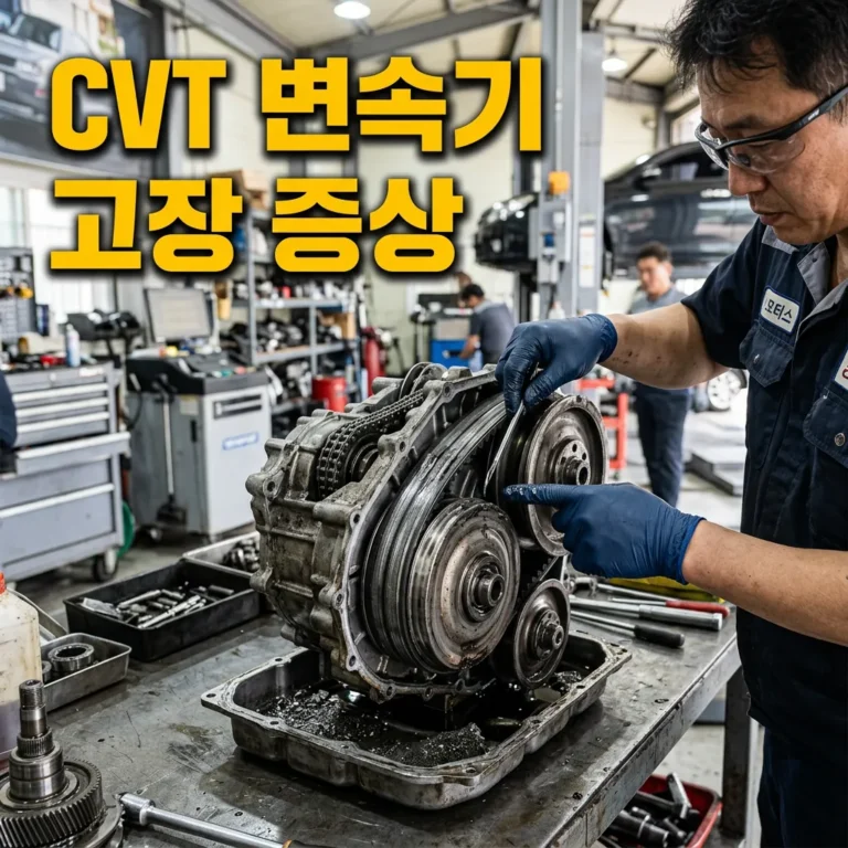 자동차 CVT 변속기 고장 증상 5가지, 교체비용까지 한 번에 정리