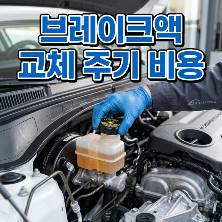 자동차 브레이크액 교체 주기와 비용, 2년 미루면 제동력이 무너진다