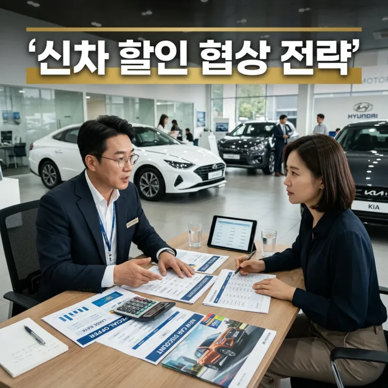 신차 할인 받는 6가지 방법 (딜러가 안 알려주는 협상 루트)