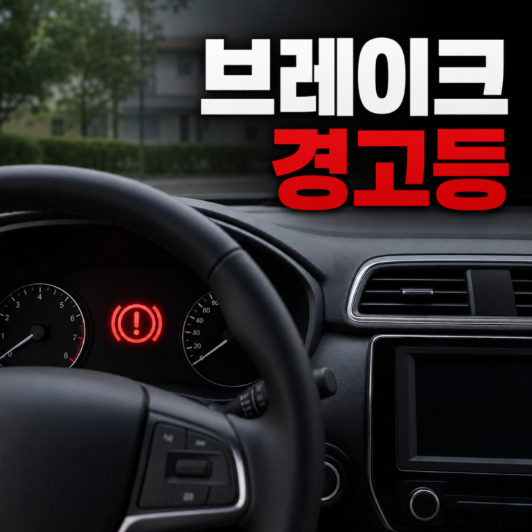 브레이크 경고등 안 꺼질 때｜주차브레이크·브레이크액·ABS 점검