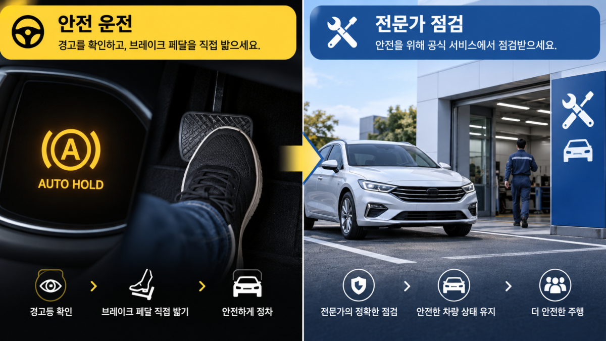 노란 경고 점검